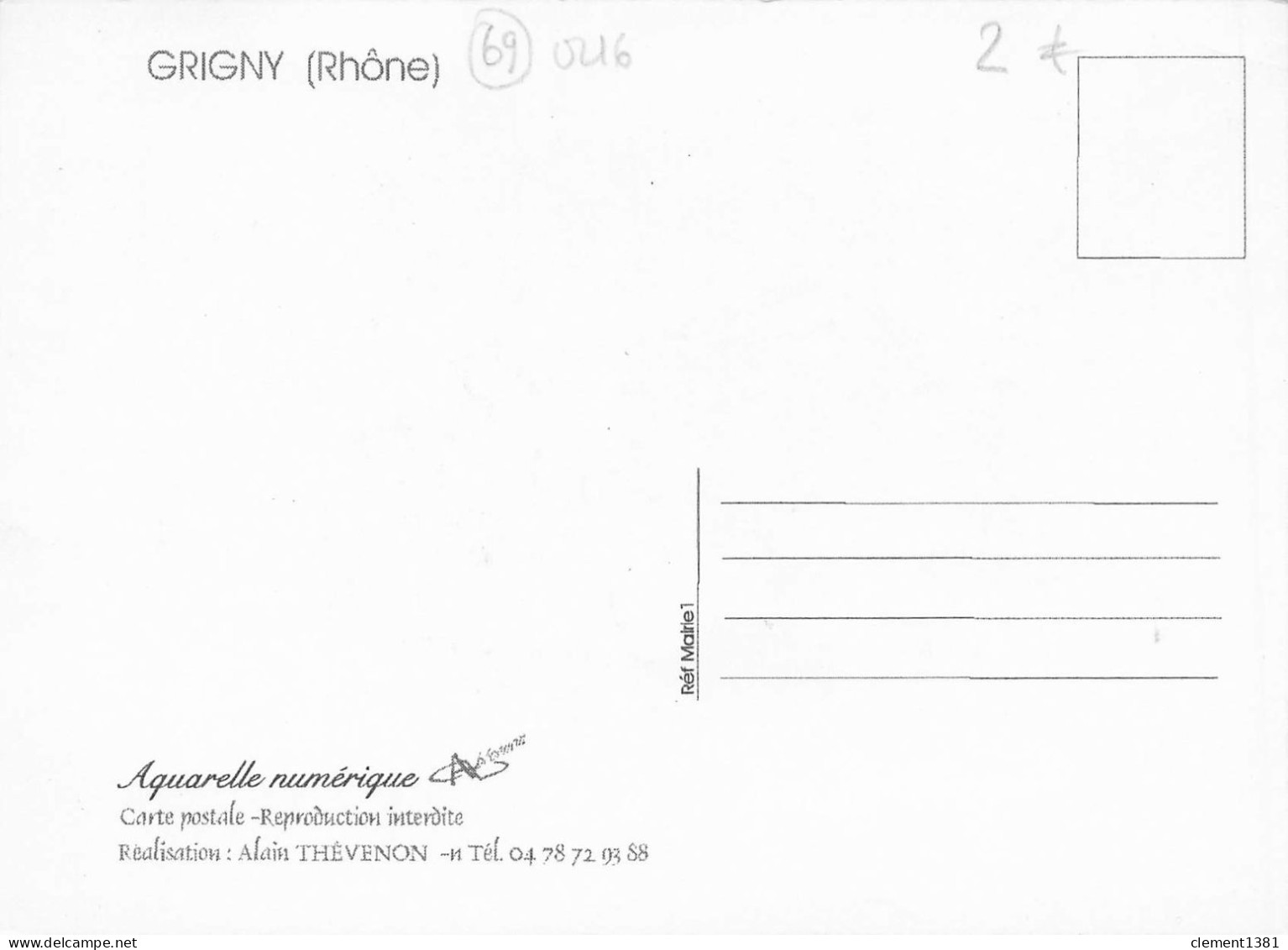 Grigny Aquarelle Numerique - Grigny