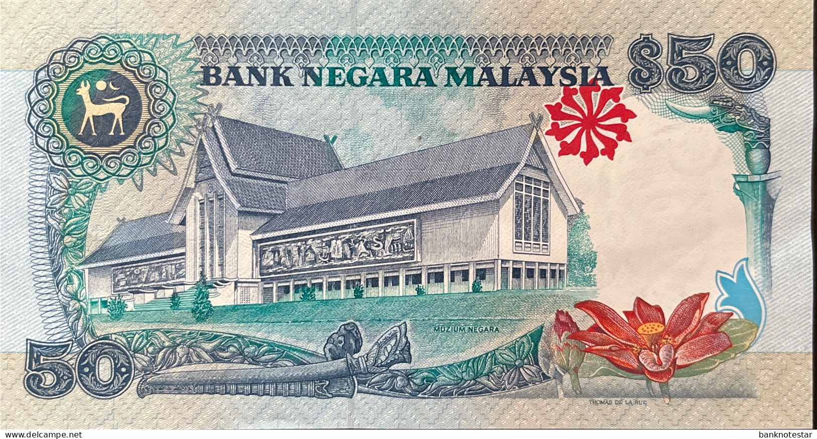 Malaysia 50 Ringgit, P-31 (1987) - EF/XF - Malesia