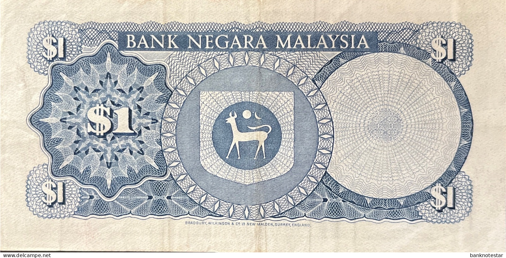 Malaysia 1 Ringgit, P-13a (1976) - VF - Maleisië