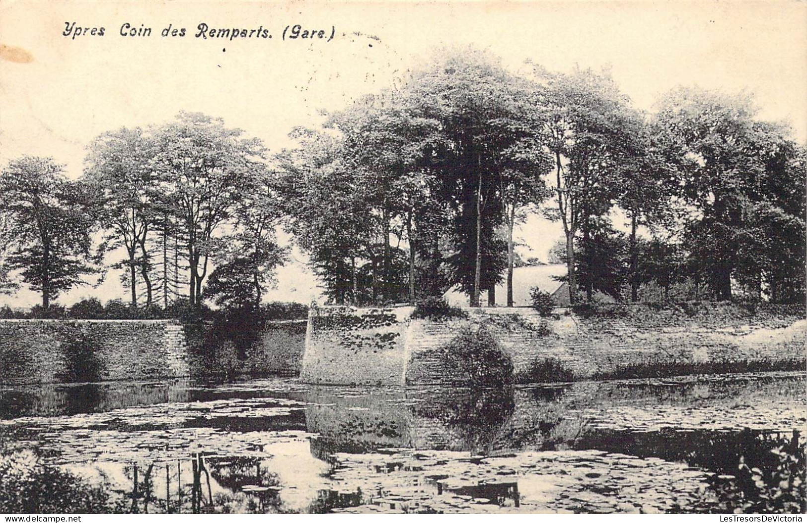 BELGIQUE - Ypres - Coin Des Remparts ( Gare ) - Carte Postale Ancienne - Other & Unclassified