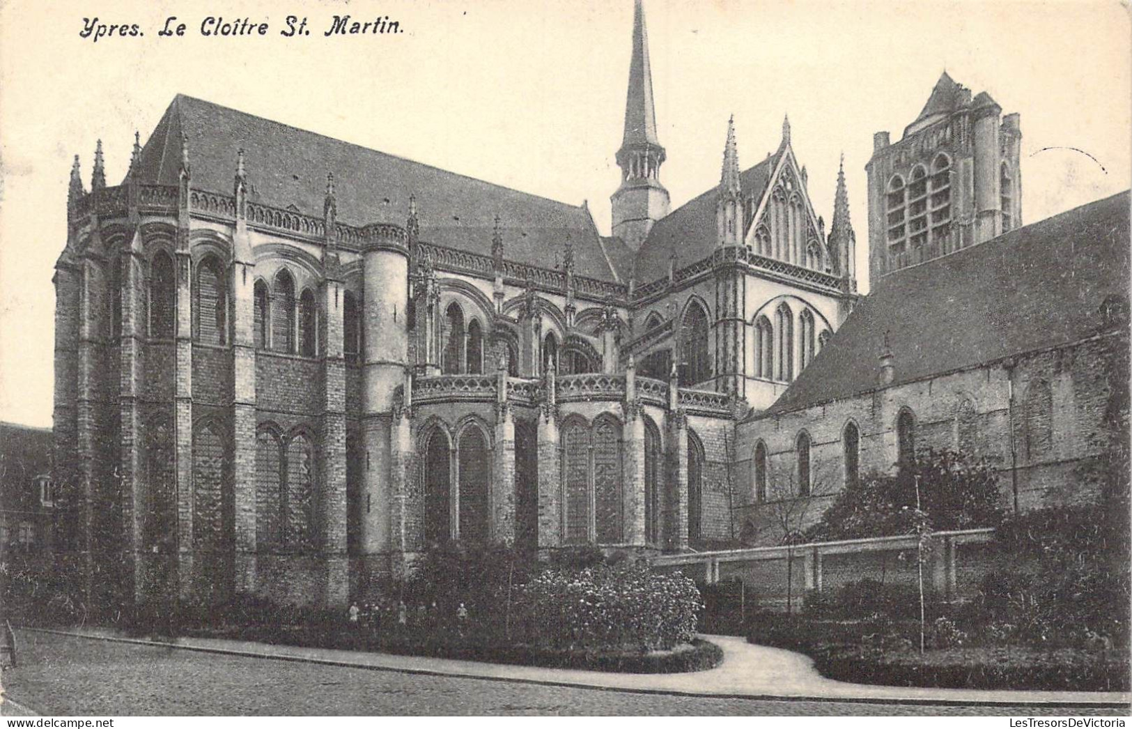 BELGIQUE - Ypres - Le Cloître St. Martin - Carte Postale Ancienne - Andere & Zonder Classificatie