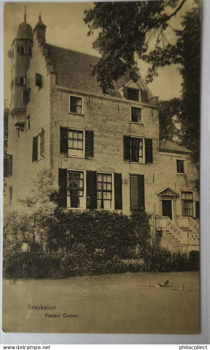 Breukelen (Utr.) Kasteel Oudaen 1915 - Breukelen