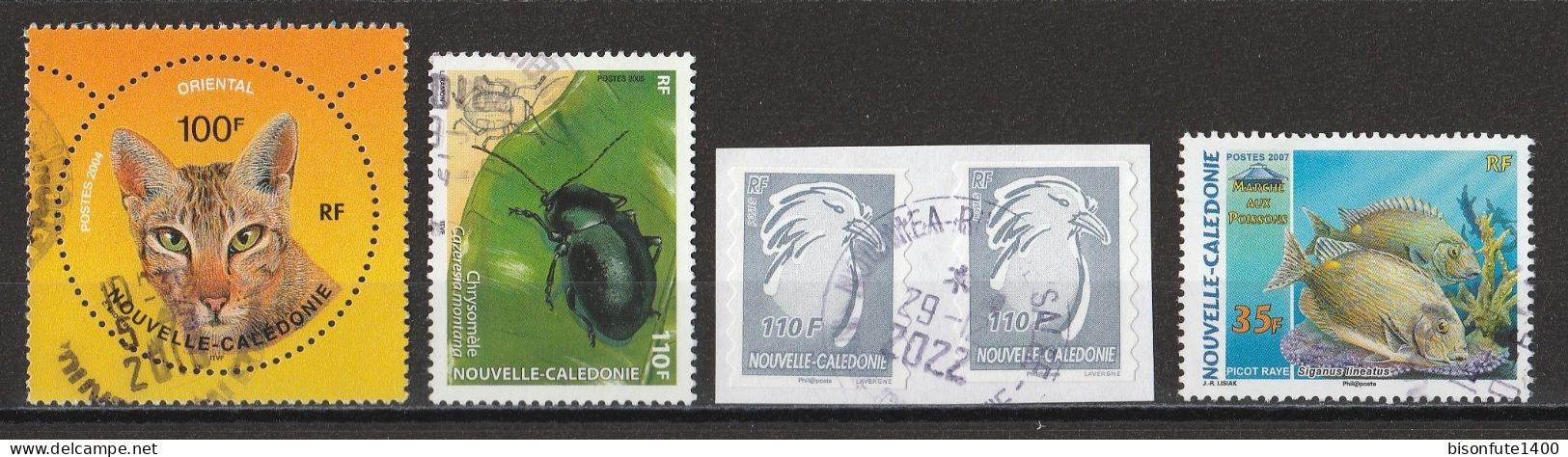 Nouvelle-Calédonie 2004 à 2008 : Timbres Yvert & Tellier N° 924 - 961 - 976 - 998 - 1051 - 1052 - 1056 Et 1059 Oblit. - Gebraucht