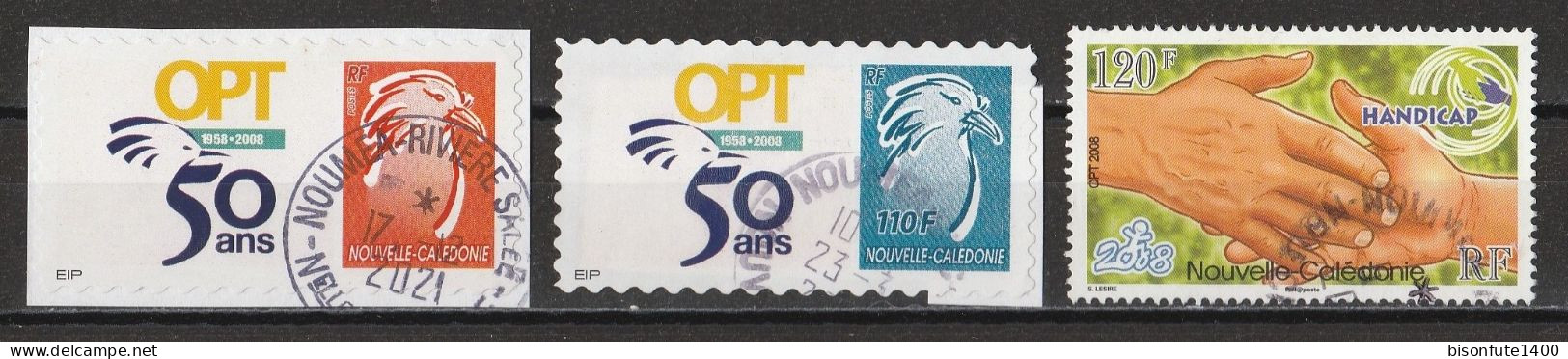 Nouvelle-Calédonie 2004 à 2008 : Timbres Yvert & Tellier N° 924 - 961 - 976 - 998 - 1051 - 1052 - 1056 Et 1059 Oblit. - Usati