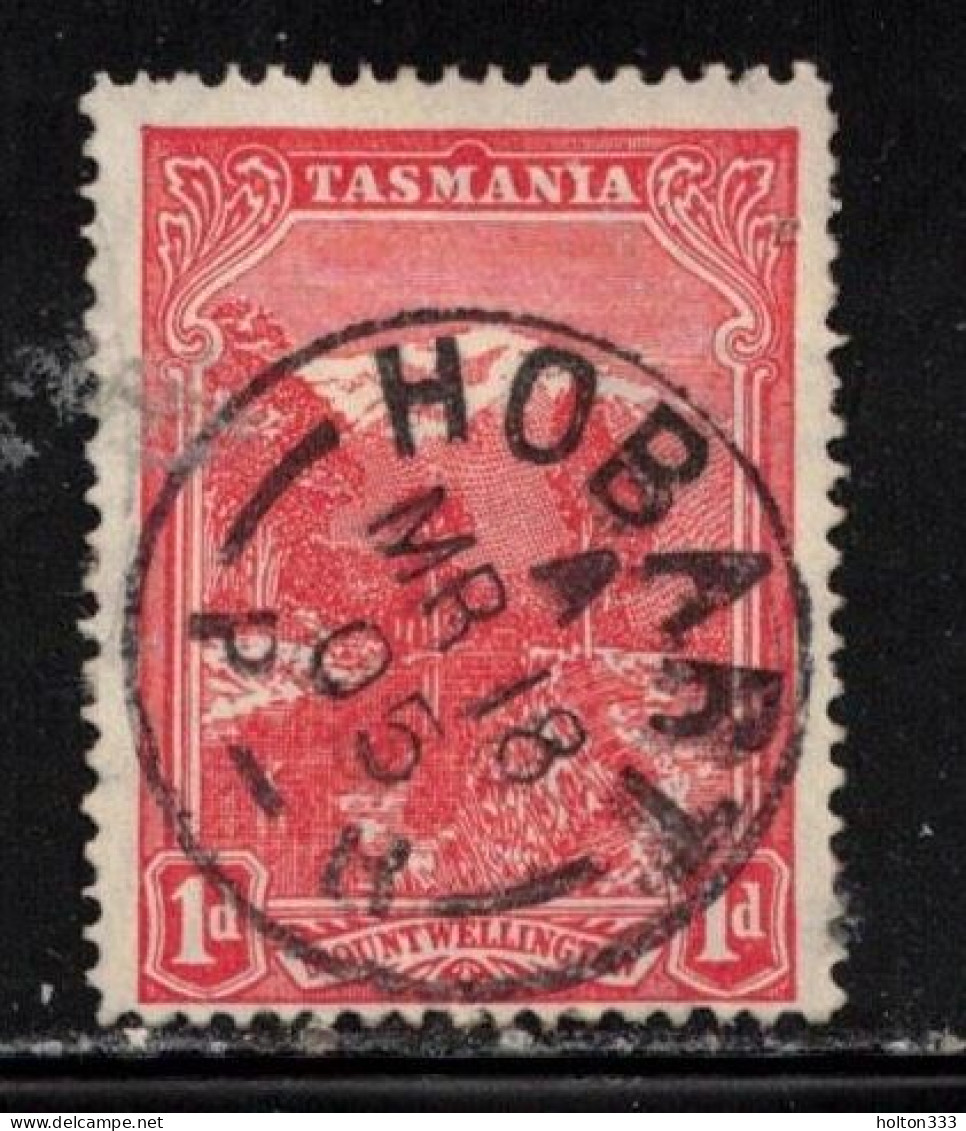 TASMANIA Scott # 103 Used HR - Excellent Hobart CDS - Used Stamps