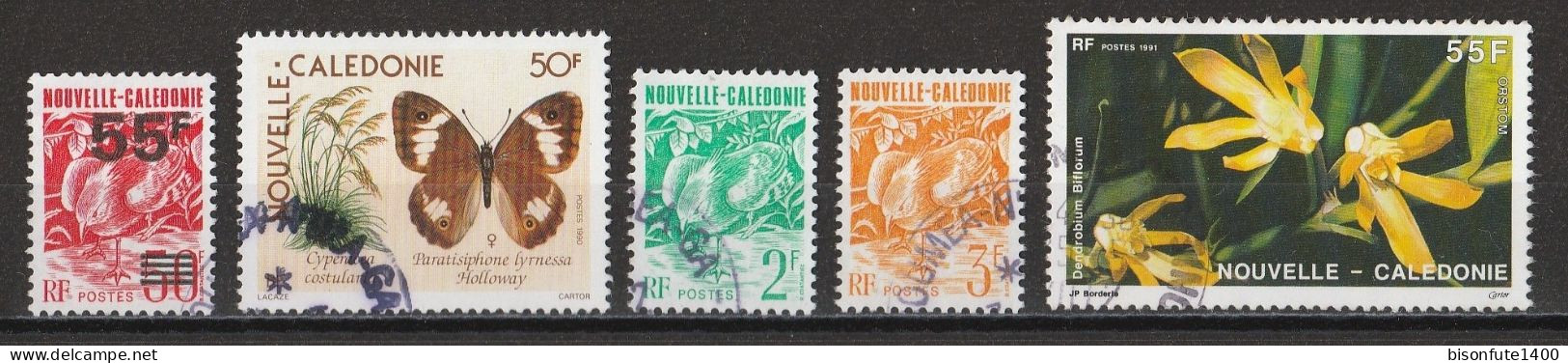 Nouvelle-Calédonie 1990 à 1996 : Timbres Yvert & Tellier N° 640 - 590 - 603 - 604 - 614 - 630 - 635 - 638 - 654 Et 704.. - Used Stamps