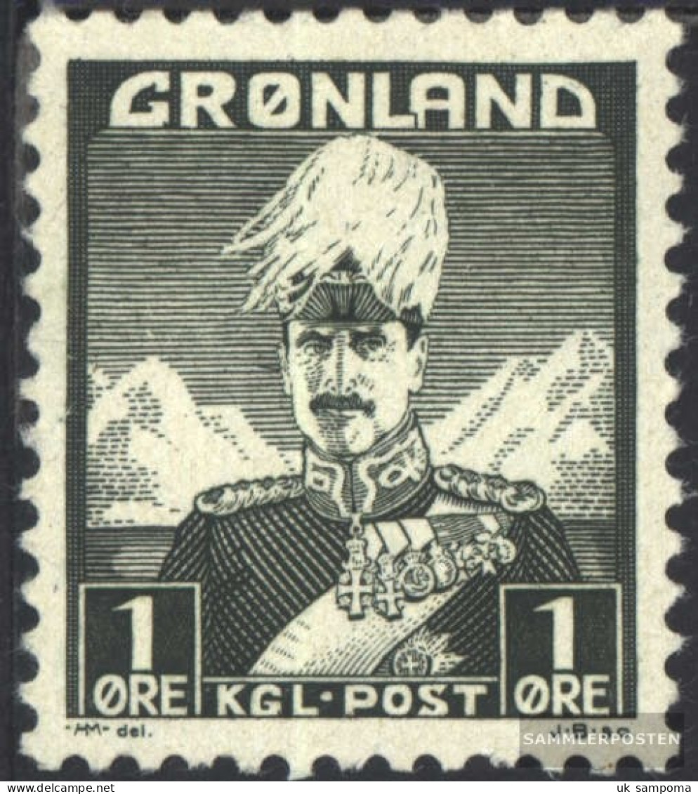 Denmark - Greenland 1 Unmounted Mint / Never Hinged 1938 Christian X. - Ongebruikt