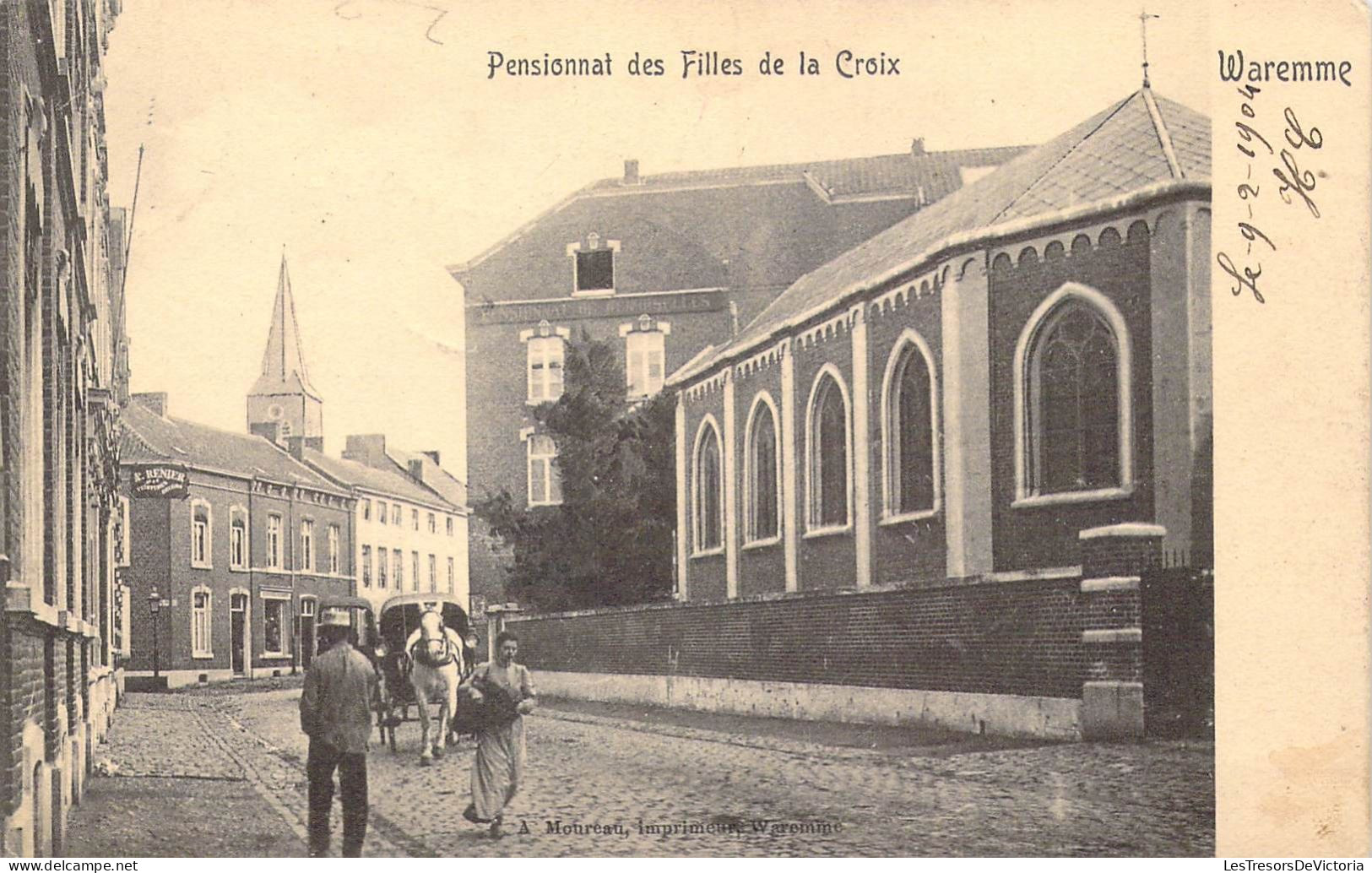 BELGIQUE - Waremme - Pensionnat Des Filles De La Croix - Carte Postale Ancienne - Waremme