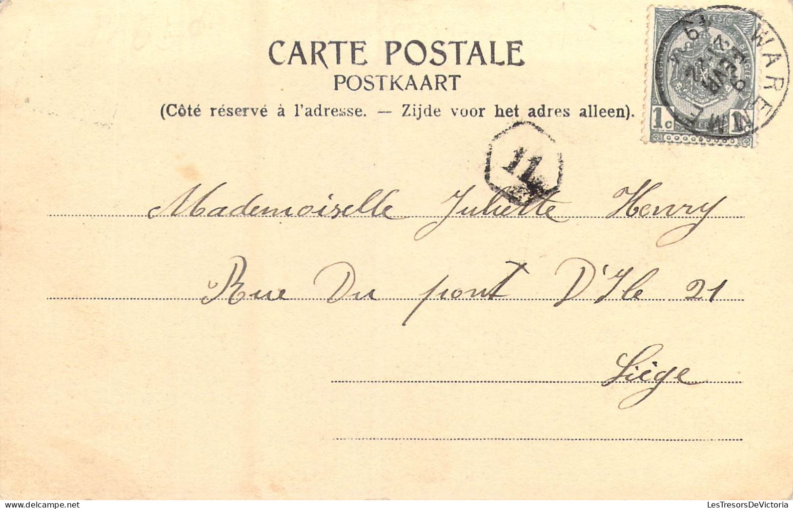 BELGIQUE - Waremme - Pensionnat Des Filles De La Croix - Carte Postale Ancienne - Waremme