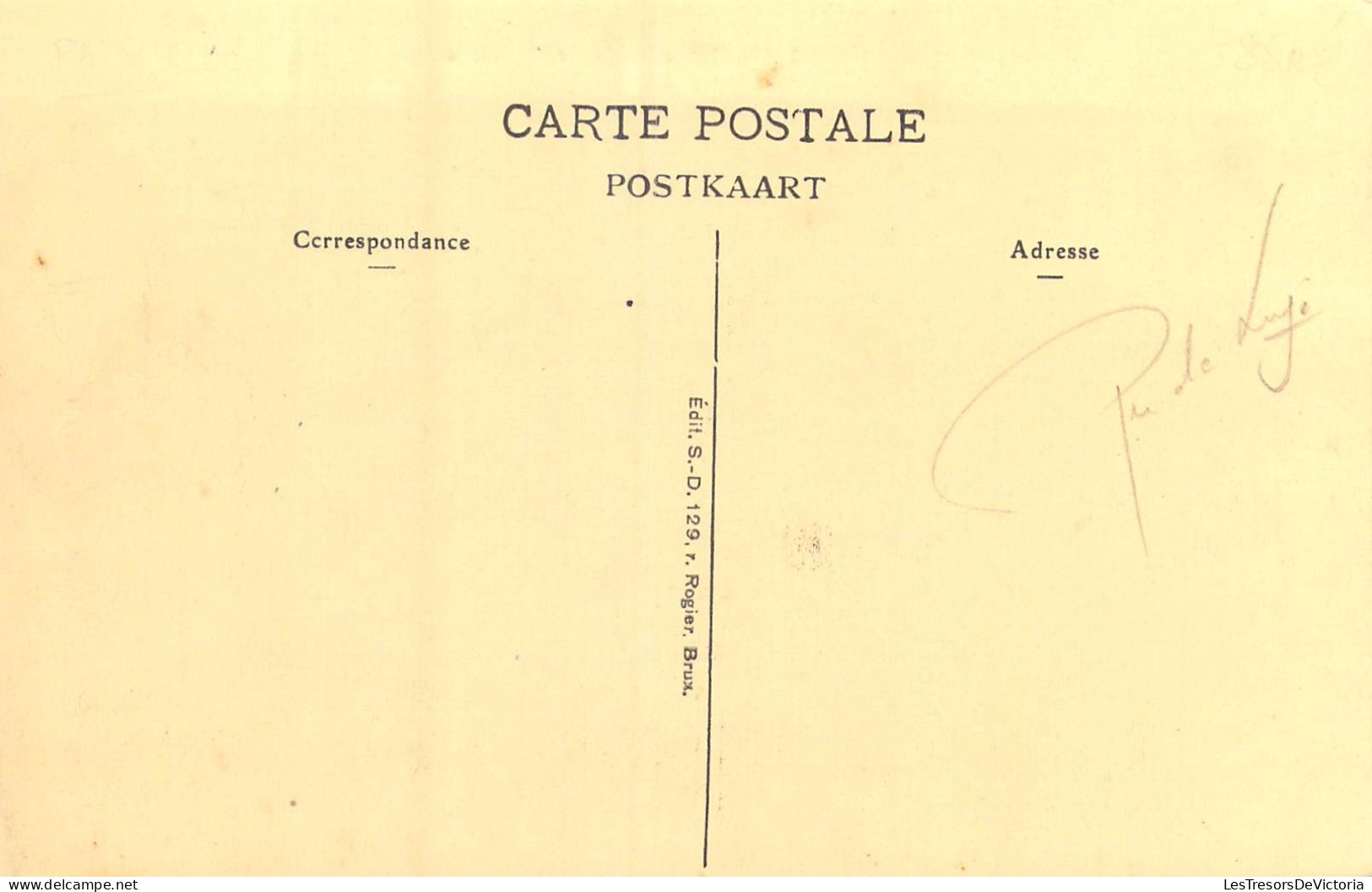 BELGIQUE - Waremme - Pensionnat Des Demoiselles De La Croix - Carte Postale Ancienne - Waremme