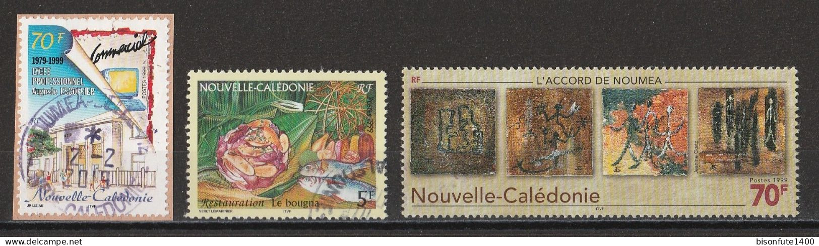 Nouvelle-Calédonie 1996 à 1999 : Timbres Yvert & Tellier N° 711 - 768 - 769 - 771 - 780 - 797 - 800 - 805 Et 808 Oblit. - Usati