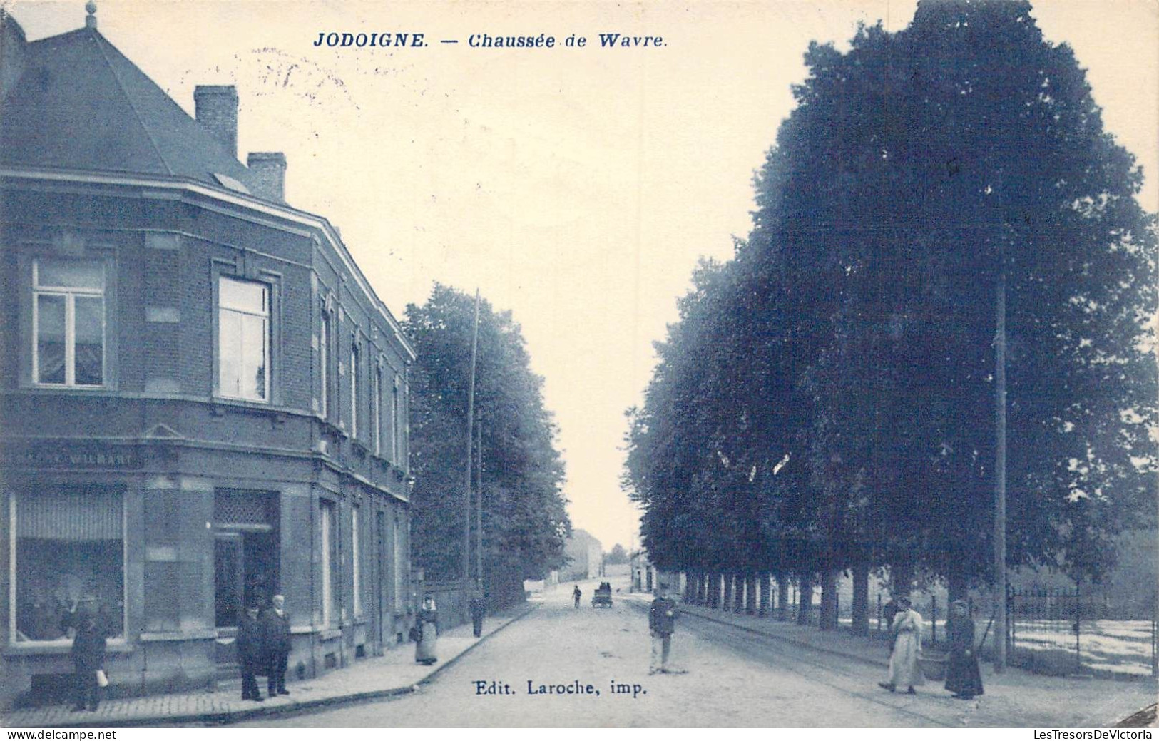 BELGIQUE - Jodoigne - Chaussée De Wavre - Carte Postale Ancienne - Jodoigne