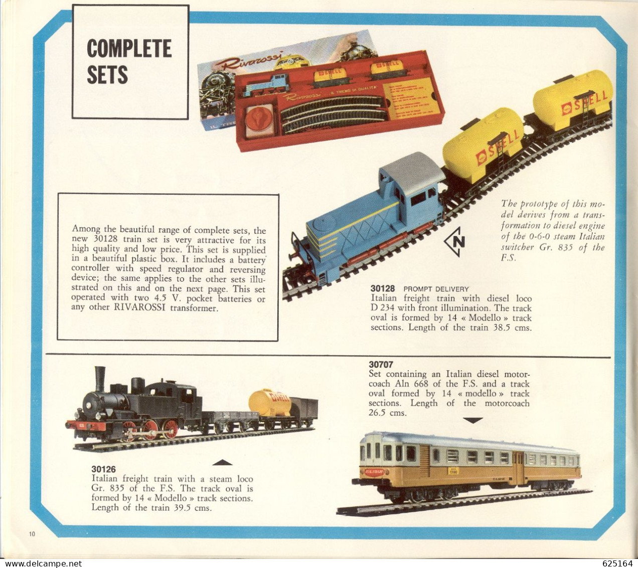 Catalogue RIVAROSSI 1966-67 Trix Gauge HO English Edition Tramway RR - Englisch