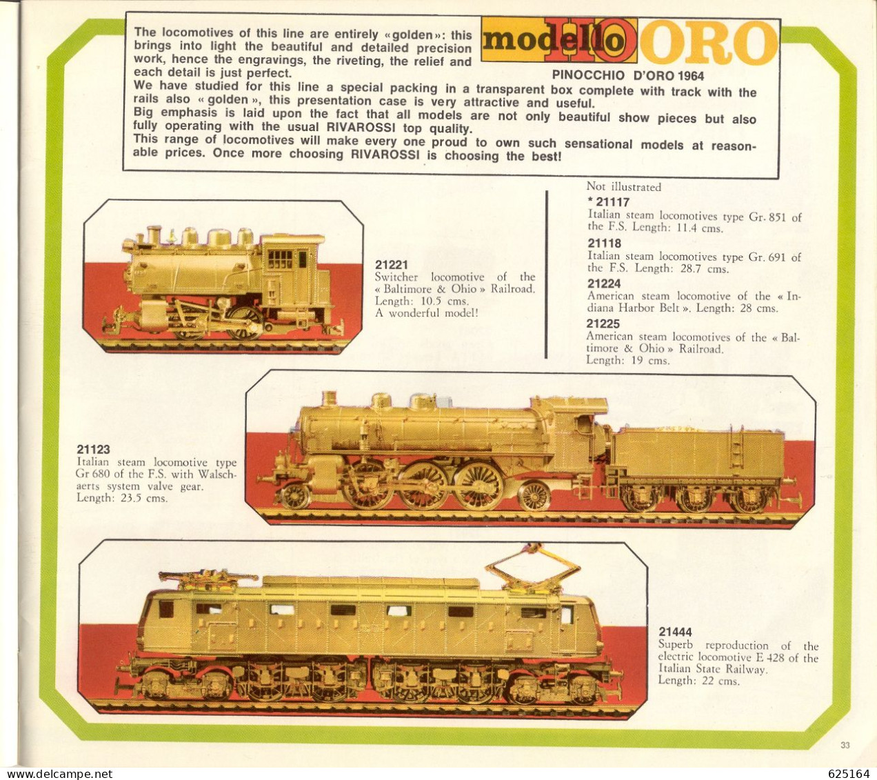 catalogue RIVAROSSI 1966-67 Trix Gauge HO English Edition Tramway RR