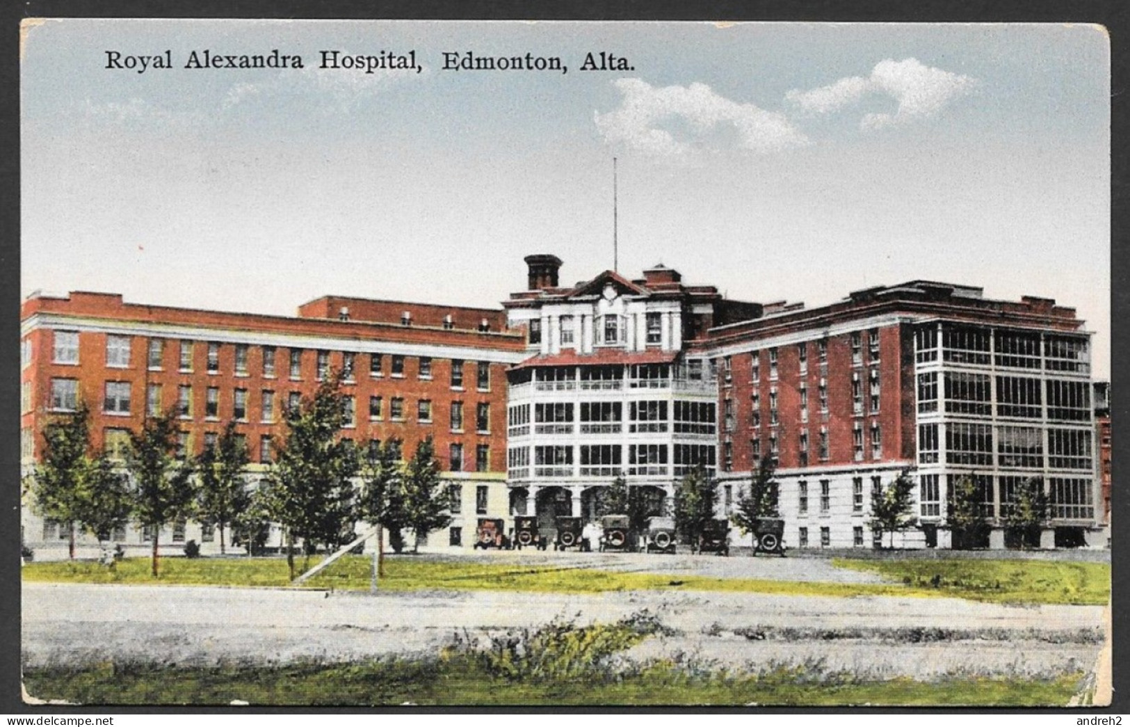 Edmonton  Alberta -Royal Alexandra Hospital - Postmarked 1940 With A Nice Stamp - By Novelty & Art - Edmonton