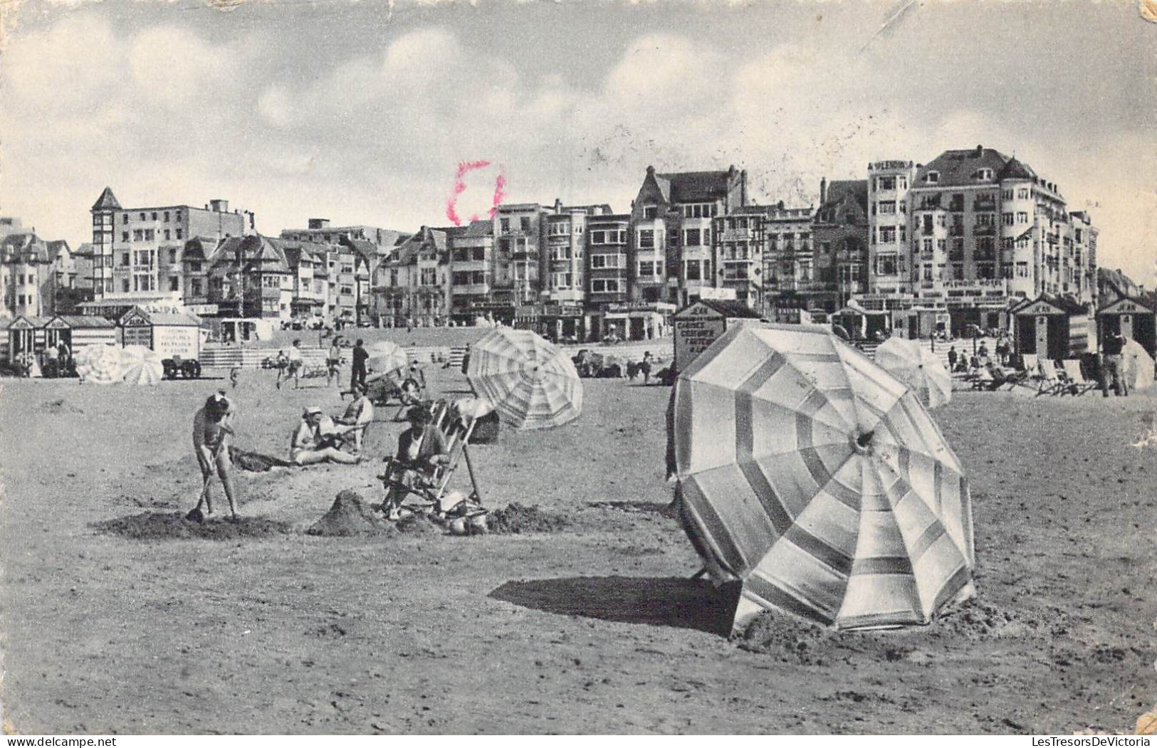 BELGIQUE - La Panne - La Plage - Carte Postale Ancienne - De Panne