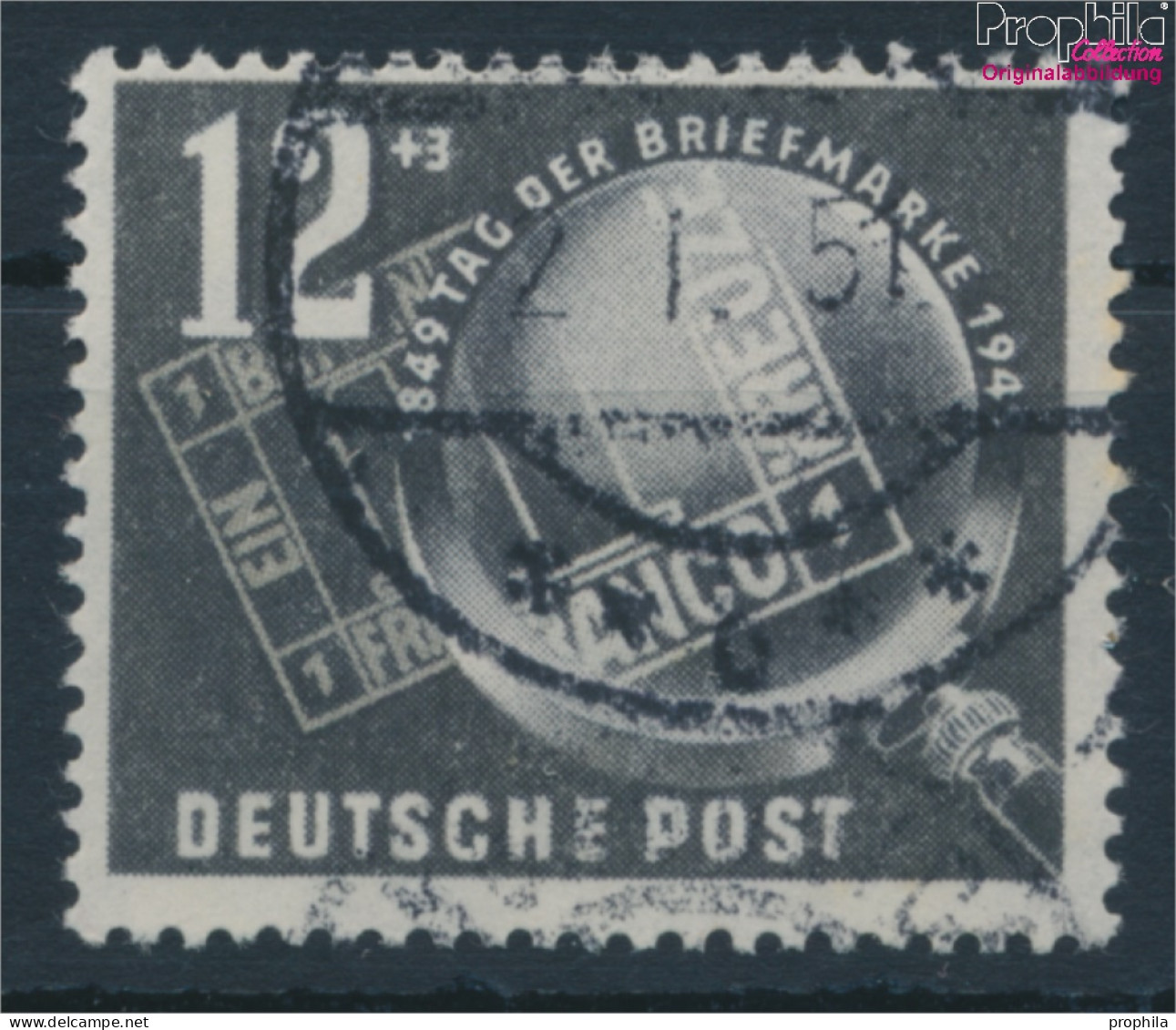 DDR 245 (kompl.Ausg.) Gestempelt 1949 Tag Der Briefmarke (10138016 - Gebraucht