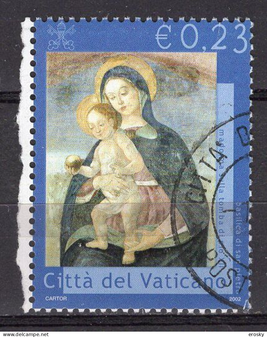 Z2180 - VATICANO SASSONE N°1255 - VATICAN Yv N°1252 - Used Stamps