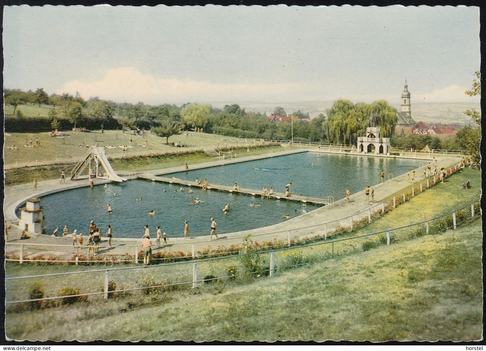 D-63933 Mönchberg - Spessart - Schwimmbad - Freibad - Rutsche - Miltenberg A. Main