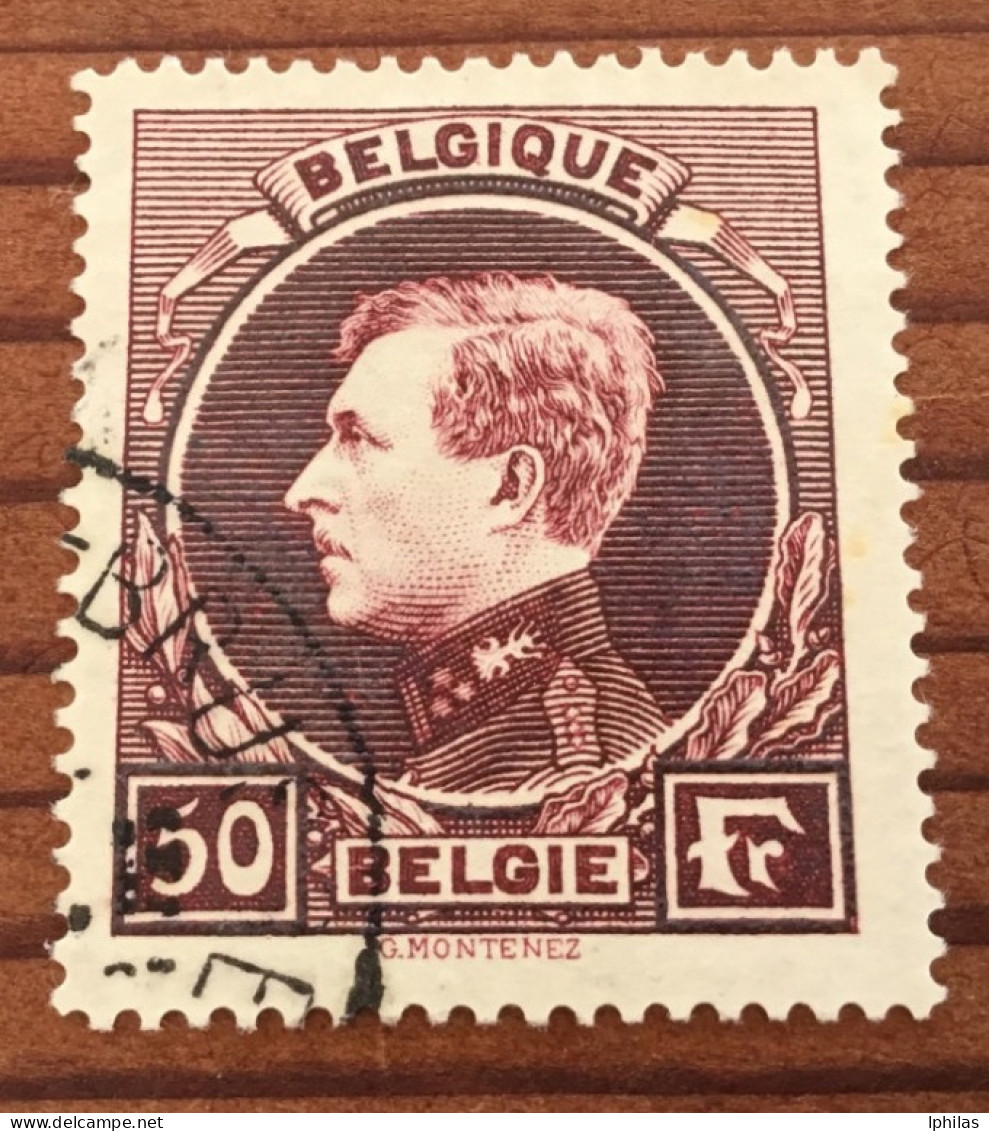 Belgien 1929 Gestempelt - 1929-1941 Grand Montenez