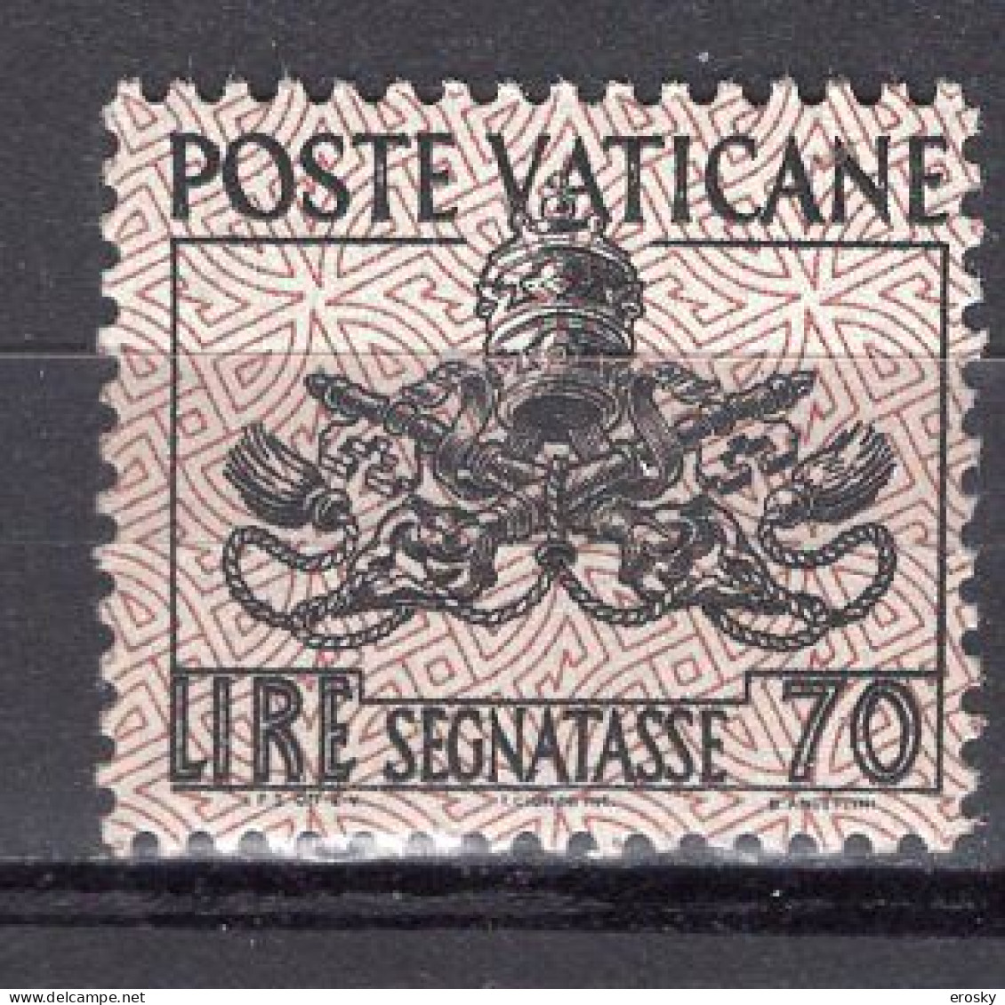 Z2493 - VATICANO Tasse SASSONE N°24 - VATICAN Taxe Yv N°18 ** - Impuestos