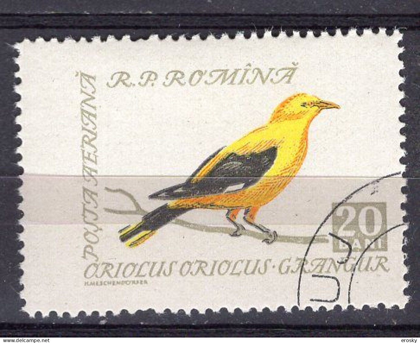 S2637 - ROMANIA ROUMANIE AERIENNE Yv N°92 - Used Stamps