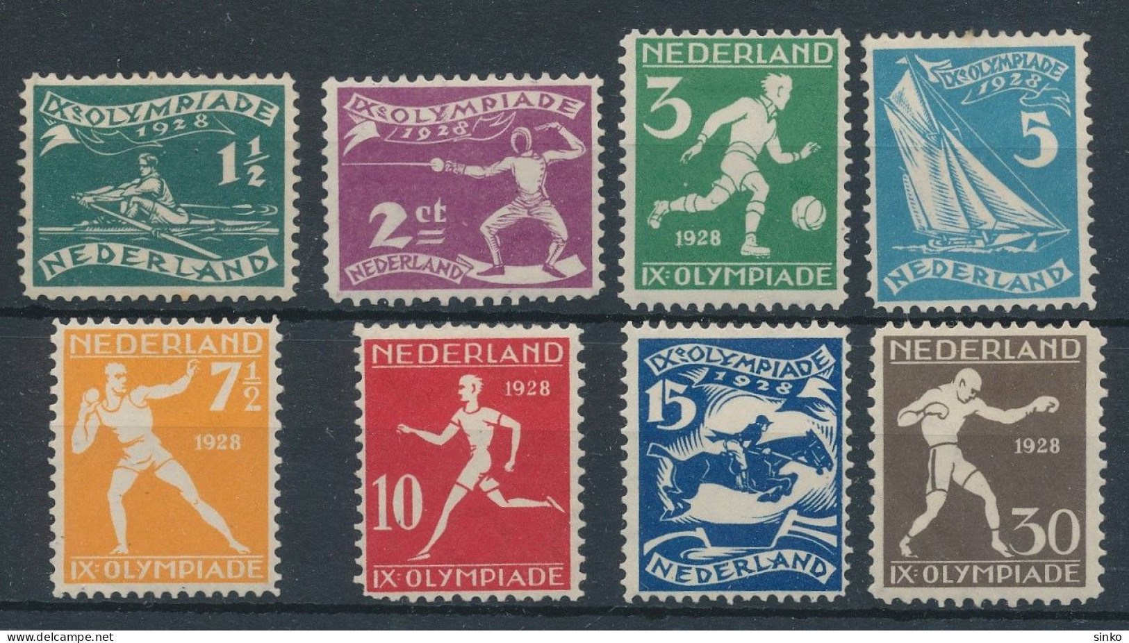 1928. Netherlands - Olympics - Sommer 1928: Amsterdam