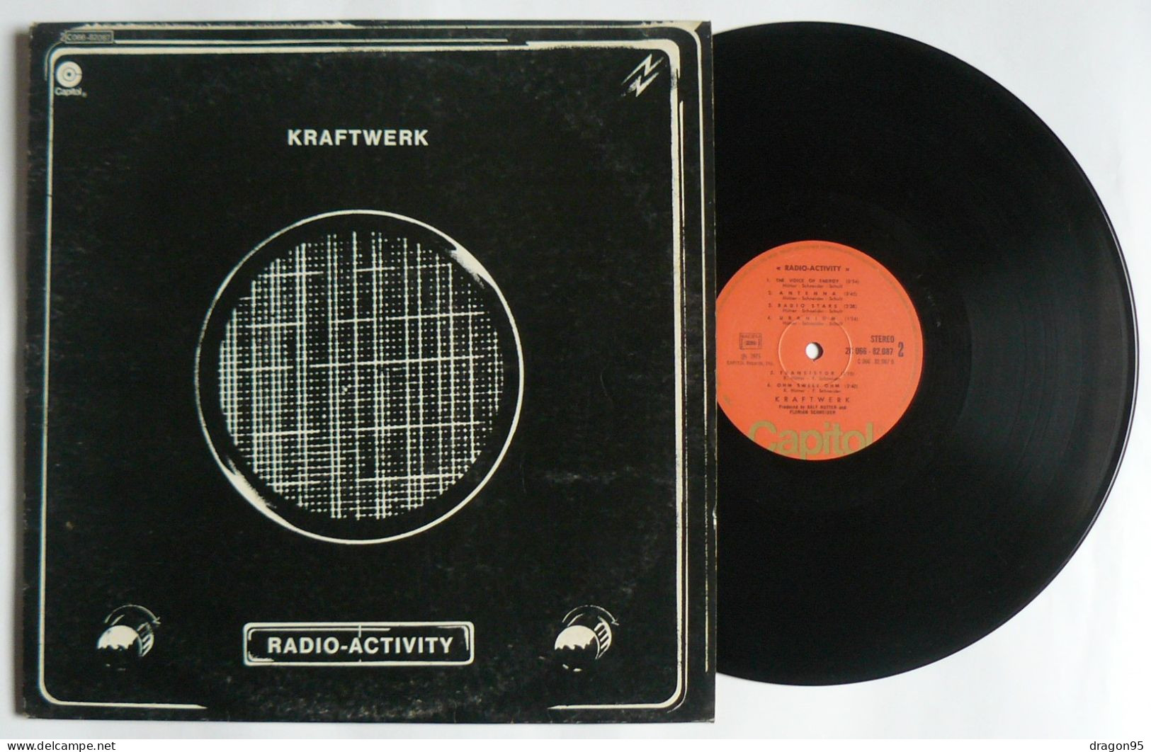 LP KRAFTWERK : Radio-Activity - Pathé 2C066-82087 - France - 1975 - Instrumental