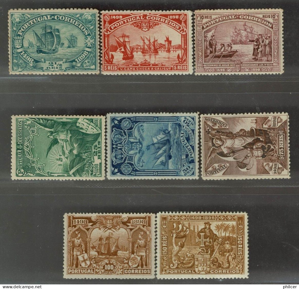 Portugal, 1898/1905, # 148/155, MH - Neufs