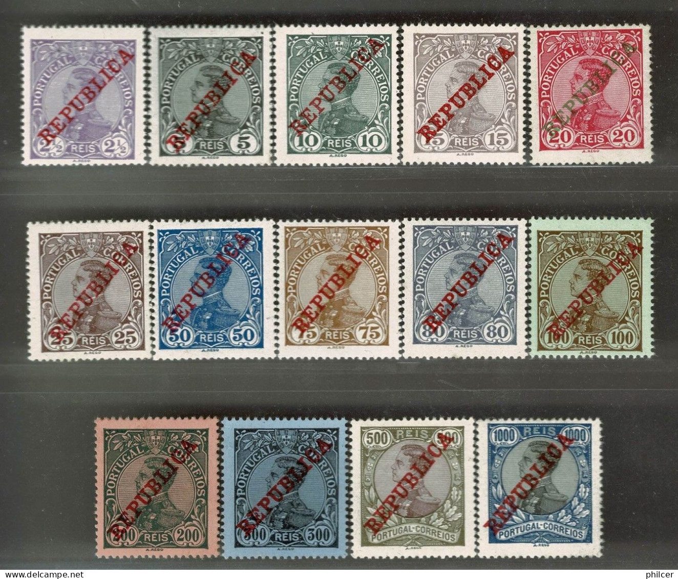 Portugal, 1910, # 170/183, MNH - Ungebraucht