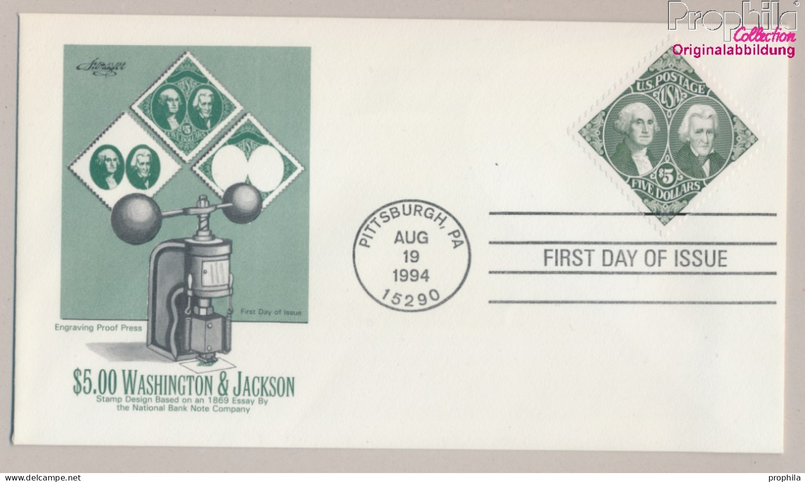 USA 2485 (kompl.Ausg.) FDC 1994 Präsidenten (10162063 - 1991-2000