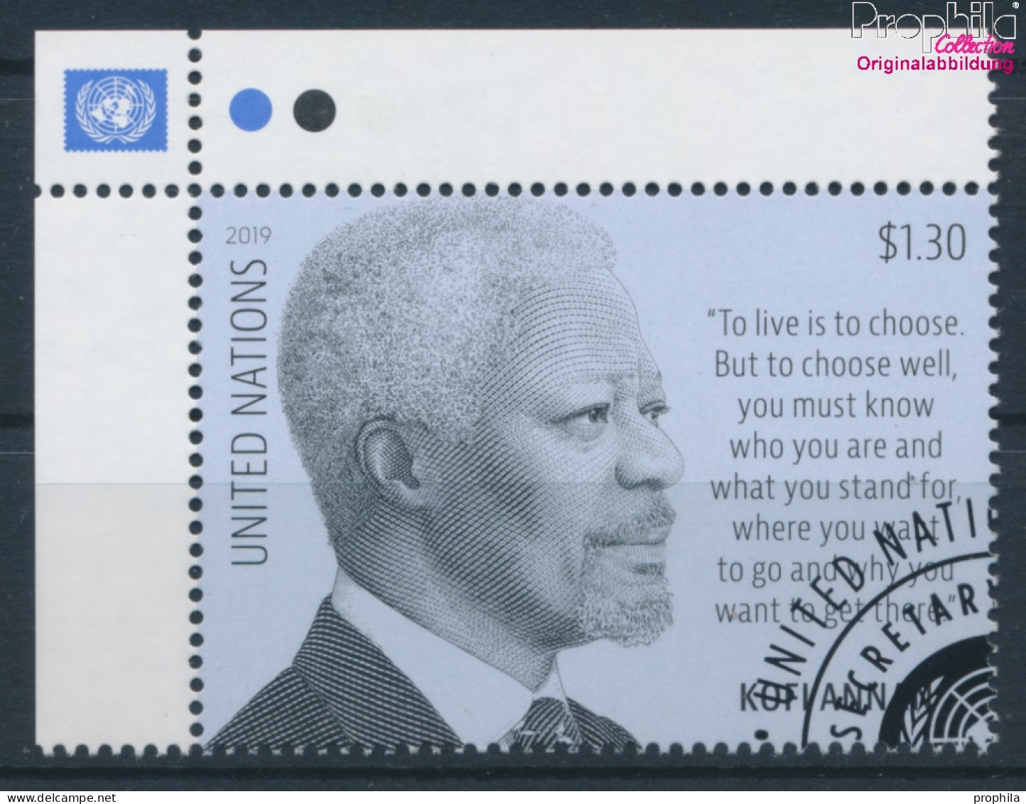 UNO - New York 1711 (kompl.Ausg.) Gestempelt 2019 Kofi Annan (10159932 - Used Stamps