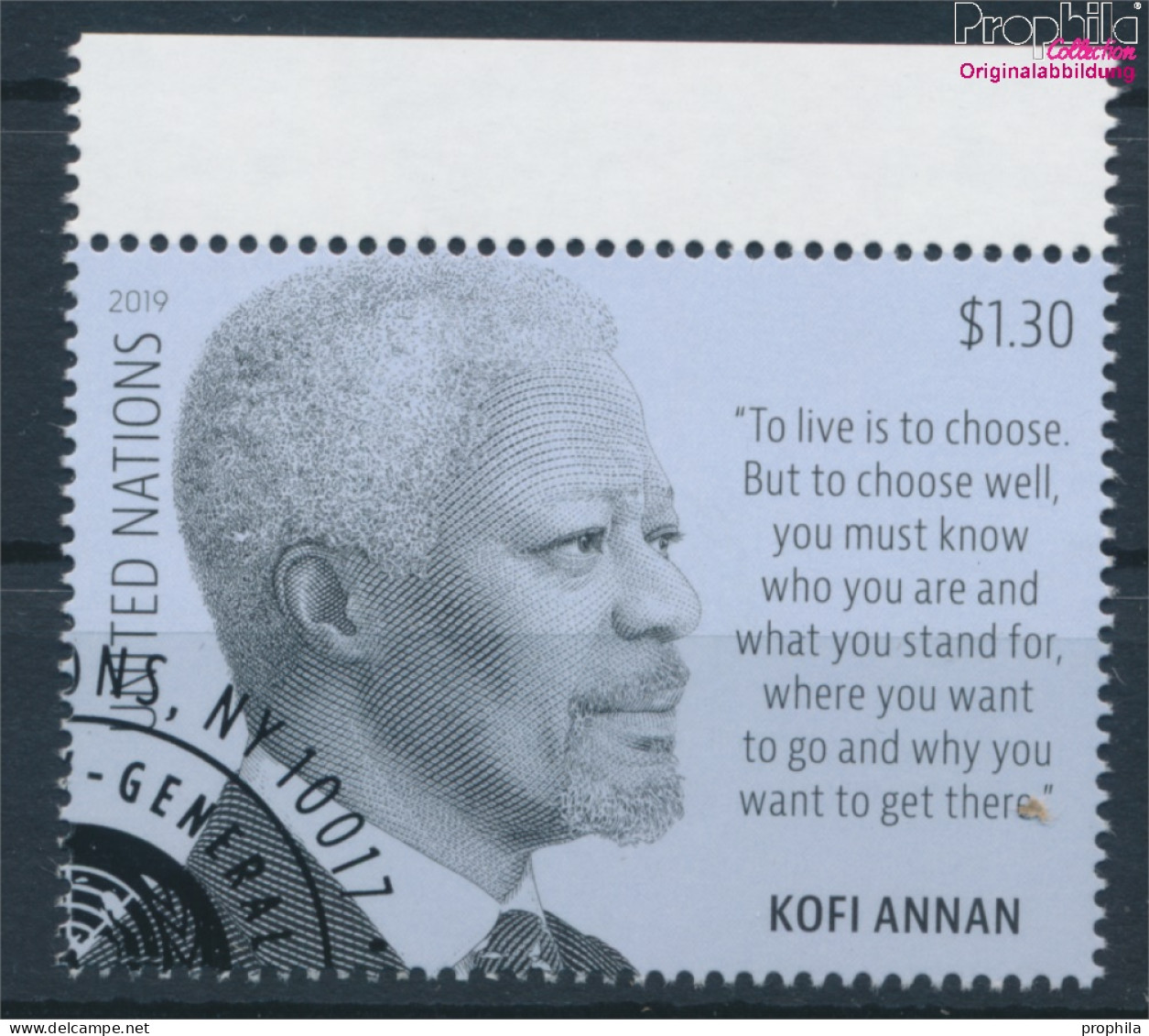 UNO - New York 1711 (kompl.Ausg.) Gestempelt 2019 Kofi Annan (10159933 - Used Stamps