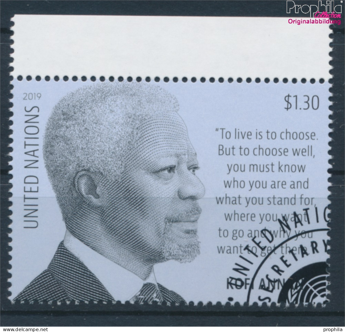 UNO - New York 1711 (kompl.Ausg.) Gestempelt 2019 Kofi Annan (10159934 - Used Stamps