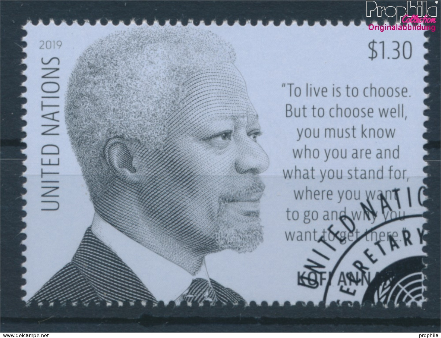 UNO - New York 1711 (kompl.Ausg.) Gestempelt 2019 Kofi Annan (10159942 - Used Stamps