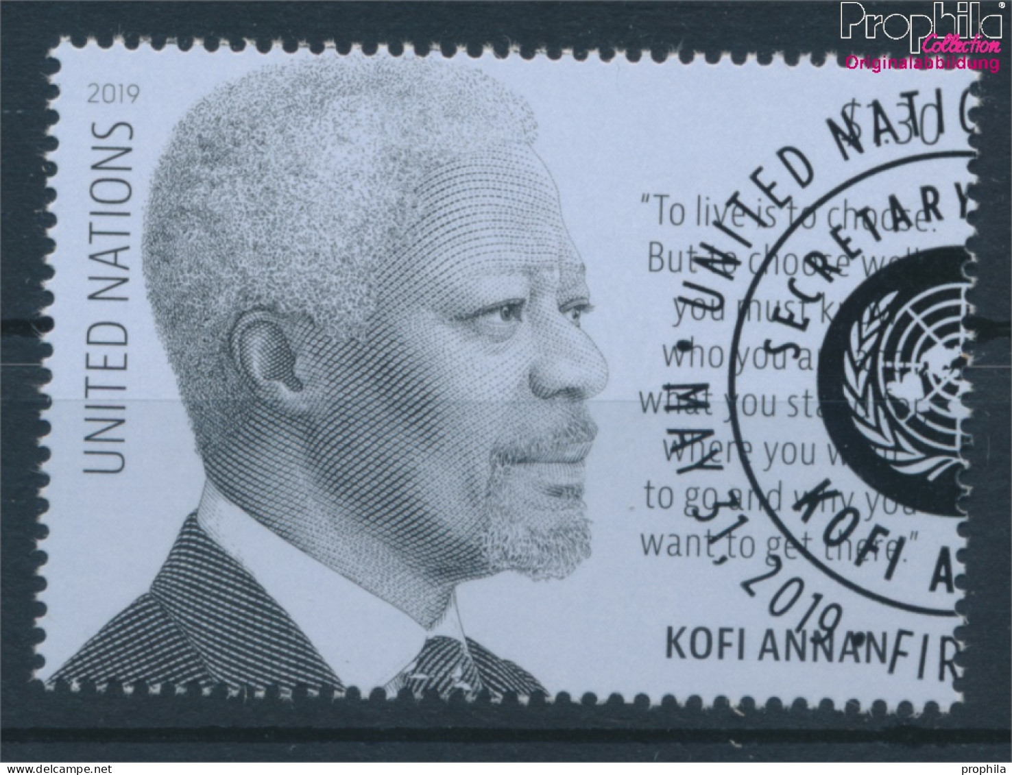 UNO - New York 1711 (kompl.Ausg.) Gestempelt 2019 Kofi Annan (10159946 - Oblitérés