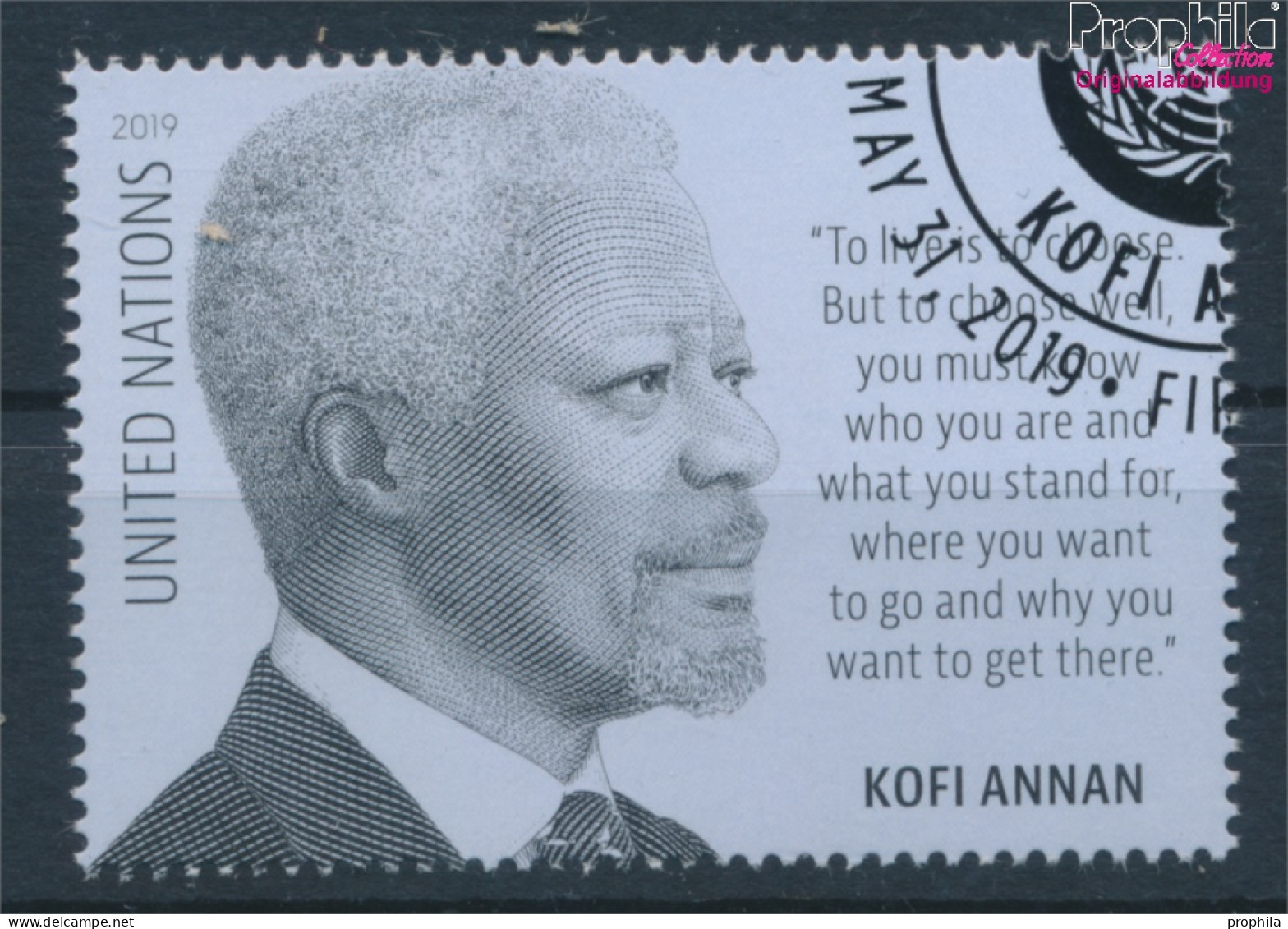 UNO - New York 1711 (kompl.Ausg.) Gestempelt 2019 Kofi Annan (10159950 - Oblitérés