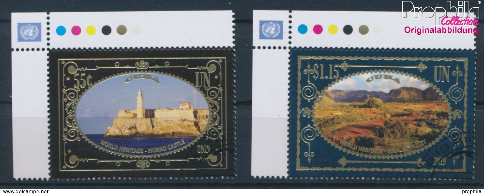 UNO - New York 1722-1723 (kompl.Ausg.) Gestempelt 2019 UNESCO Welterbe: Kuba (10159906 - Used Stamps