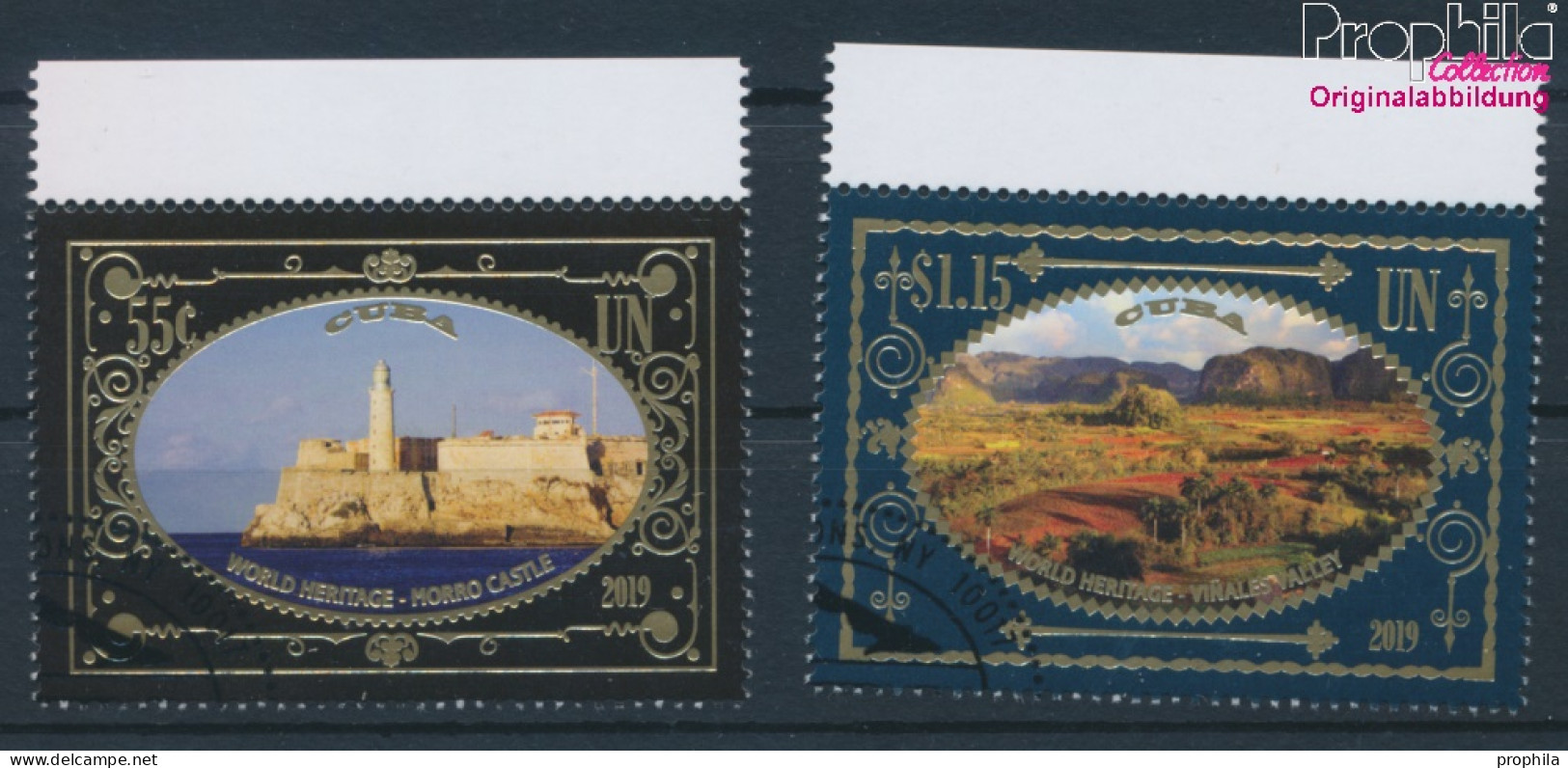 UNO - New York 1722-1723 (kompl.Ausg.) Gestempelt 2019 UNESCO Welterbe: Kuba (10159909 - Used Stamps