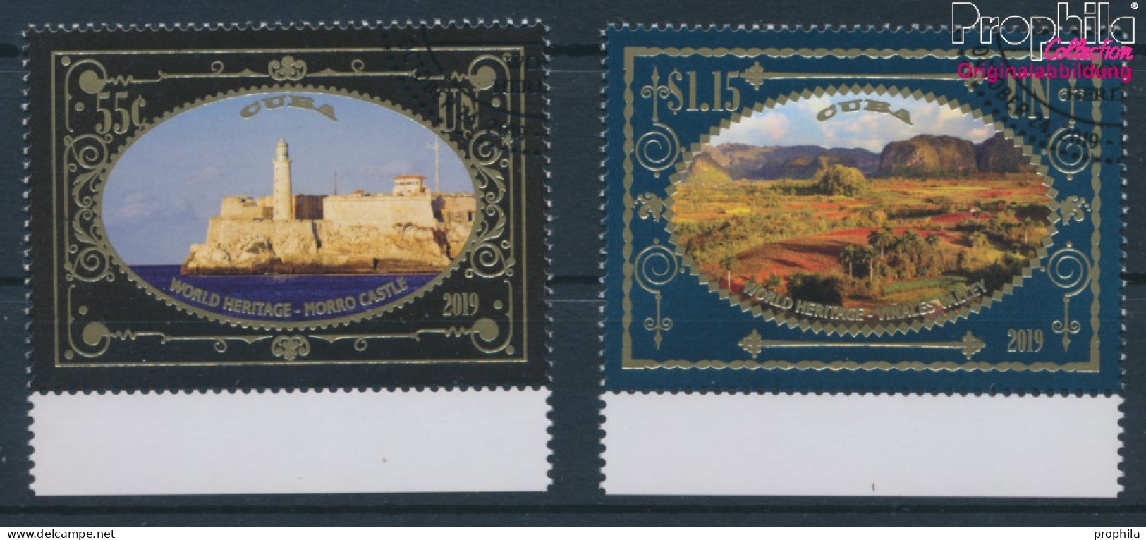 UNO - New York 1722-1723 (kompl.Ausg.) Gestempelt 2019 UNESCO Welterbe: Kuba (10159912 - Used Stamps