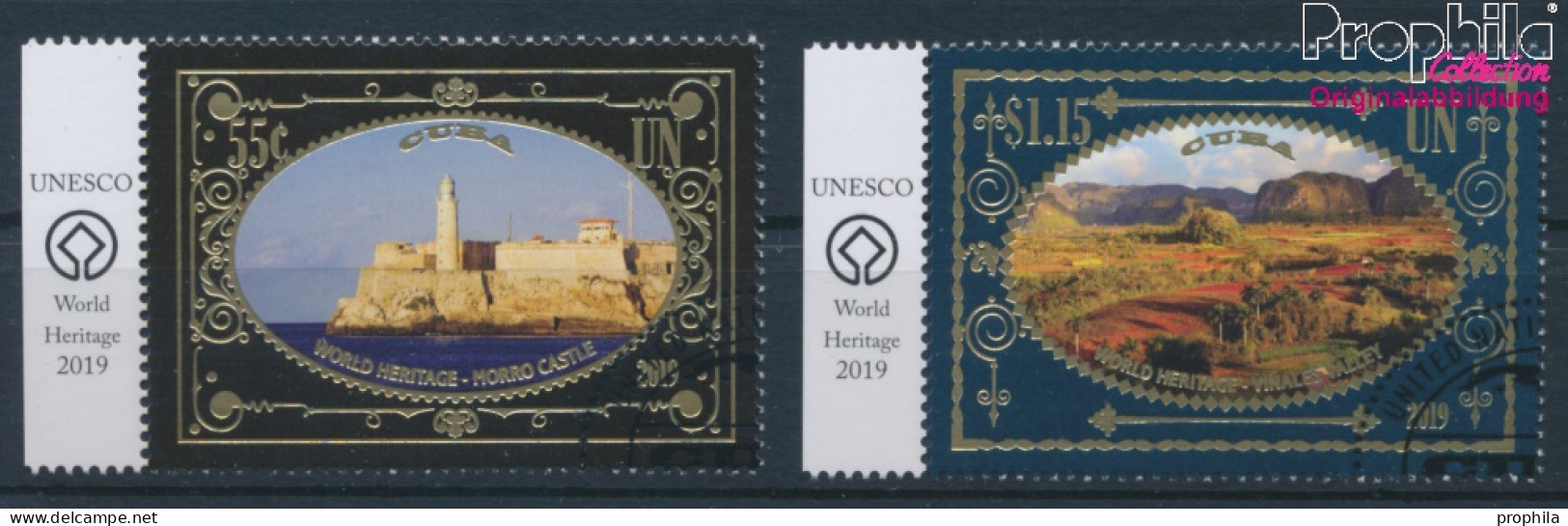 UNO - New York 1722-1723 (kompl.Ausg.) Gestempelt 2019 UNESCO Welterbe: Kuba (10159914 - Oblitérés