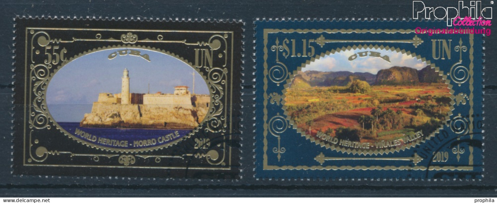 UNO - New York 1722-1723 (kompl.Ausg.) Gestempelt 2019 UNESCO Welterbe: Kuba (10159916 - Used Stamps