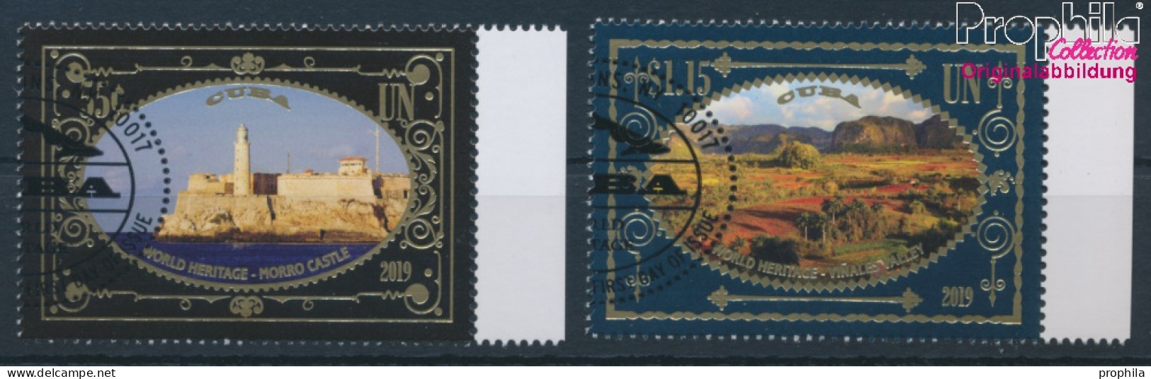 UNO - New York 1722-1723 (kompl.Ausg.) Gestempelt 2019 UNESCO Welterbe: Kuba (10159919 - Used Stamps