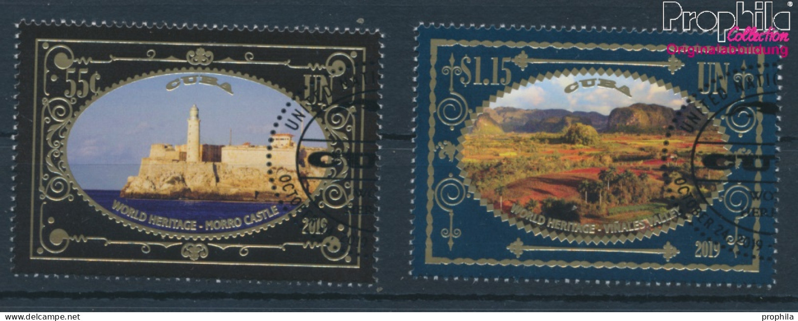 UNO - New York 1722-1723 (kompl.Ausg.) Gestempelt 2019 UNESCO Welterbe: Kuba (10159920 - Used Stamps