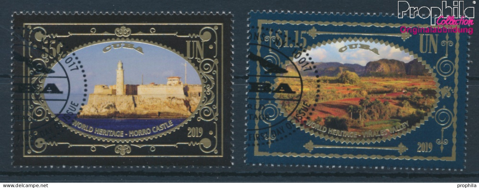 UNO - New York 1722-1723 (kompl.Ausg.) Gestempelt 2019 UNESCO Welterbe: Kuba (10159921 - Used Stamps