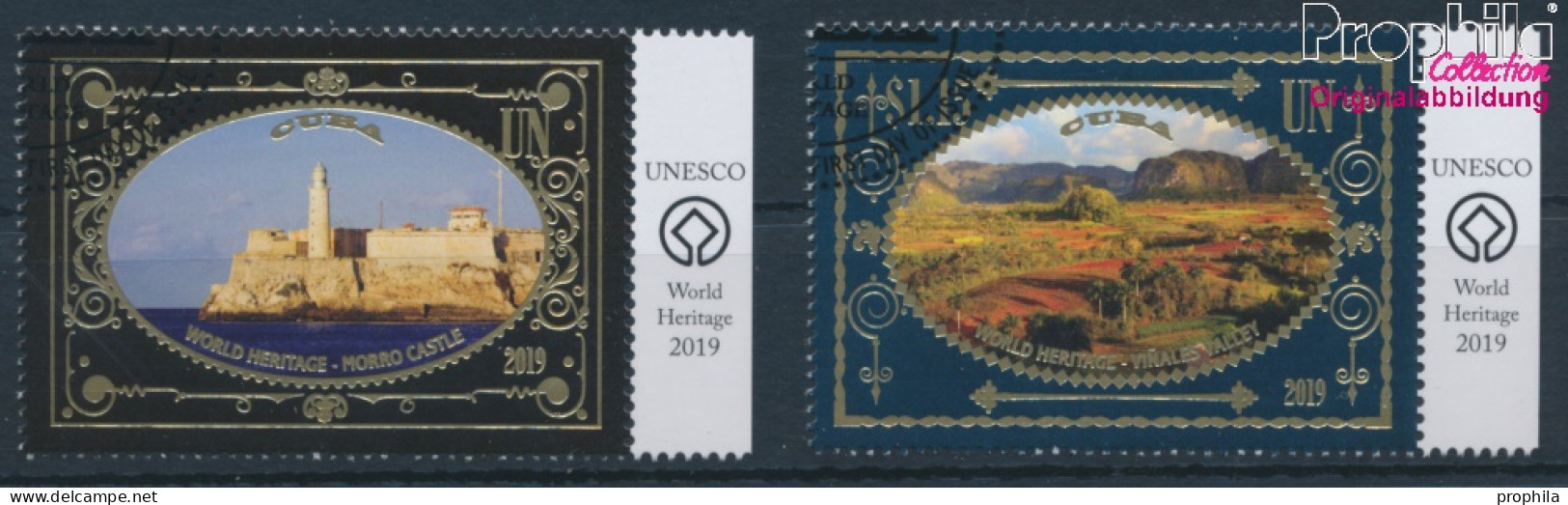 UNO - New York 1722-1723 (kompl.Ausg.) Gestempelt 2019 UNESCO Welterbe: Kuba (10159923 - Used Stamps