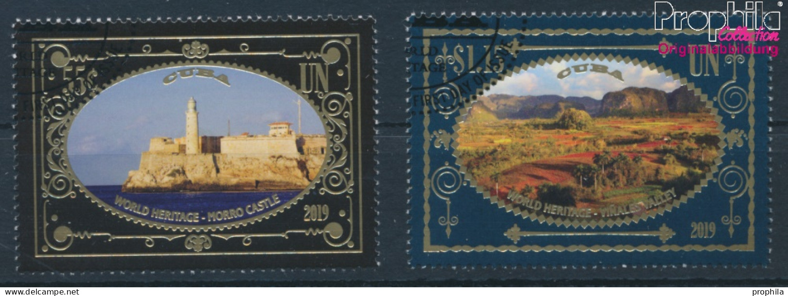 UNO - New York 1722-1723 (kompl.Ausg.) Gestempelt 2019 UNESCO Welterbe: Kuba (10159925 - Used Stamps