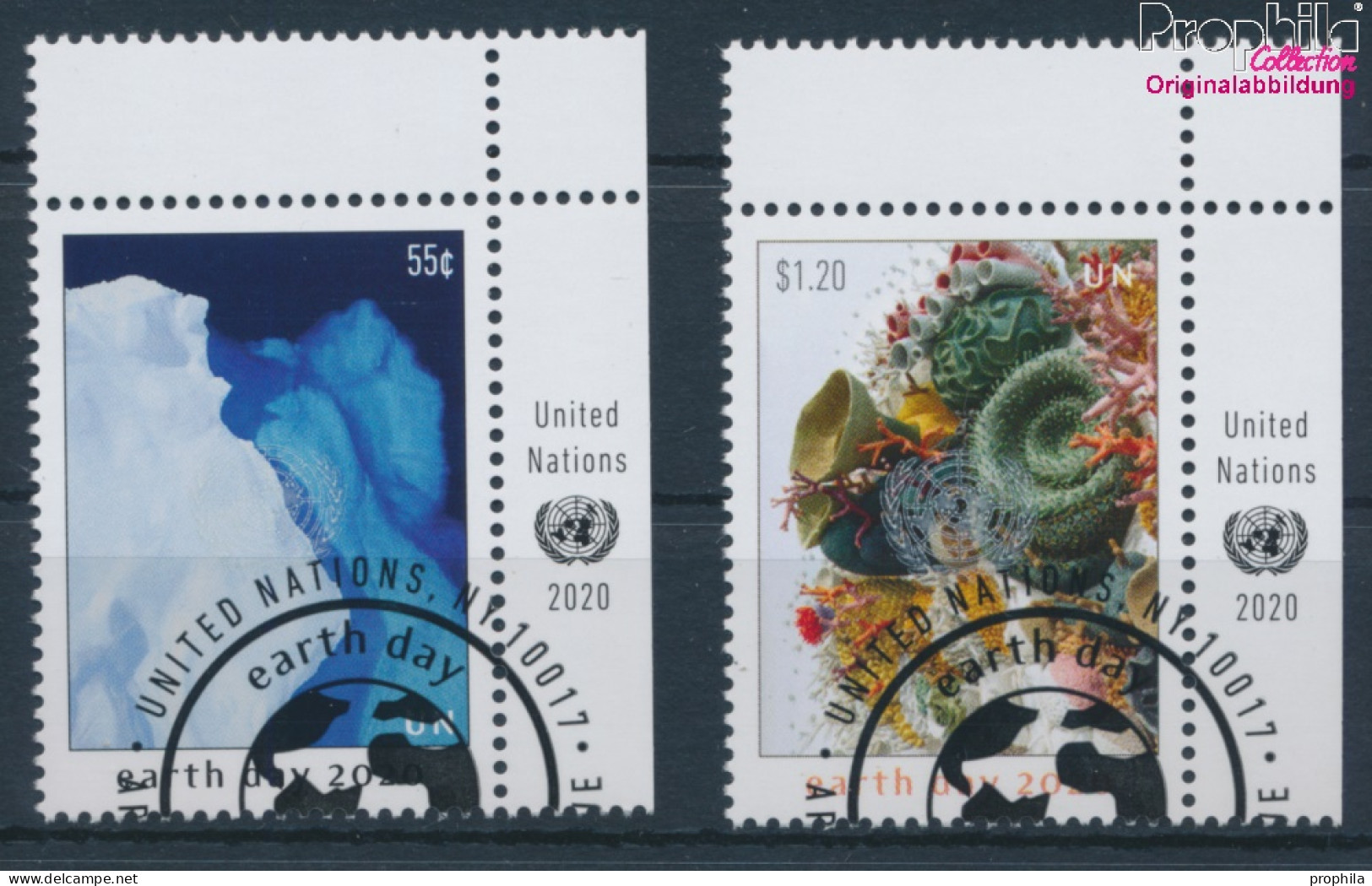 UNO - New York 1747-1748 (kompl.Ausg.) Gestempelt 2020 Tag Der Erde (10159896 - Used Stamps