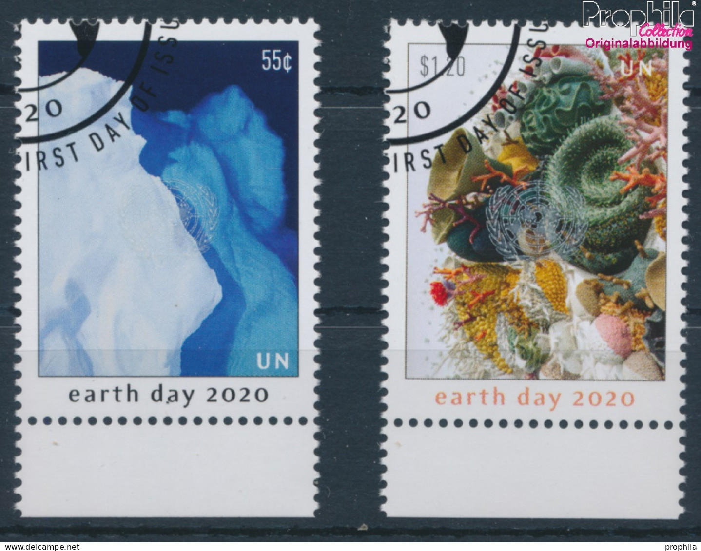 UNO - New York 1747-1748 (kompl.Ausg.) Gestempelt 2020 Tag Der Erde (10159899 - Used Stamps
