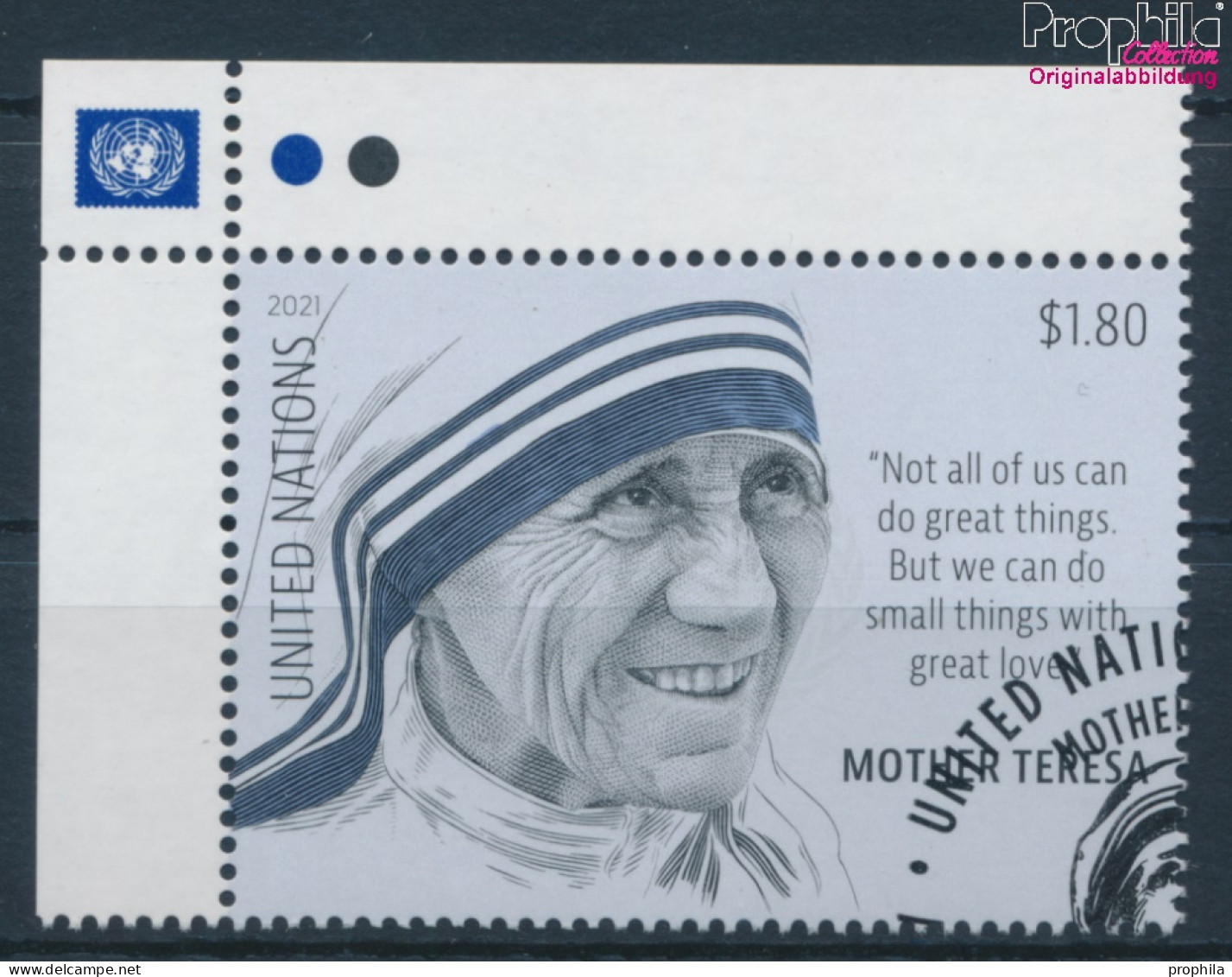 UNO - New York 1803 (kompl.Ausg.) Gestempelt 2021 Mutter Teresa (10159855 - Used Stamps